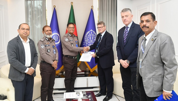 আইজিপির সঙ্গে ইইউ ইলেকশন অবজারভেশন মিশন প্রতিনিধিদলের সাক্ষাৎ